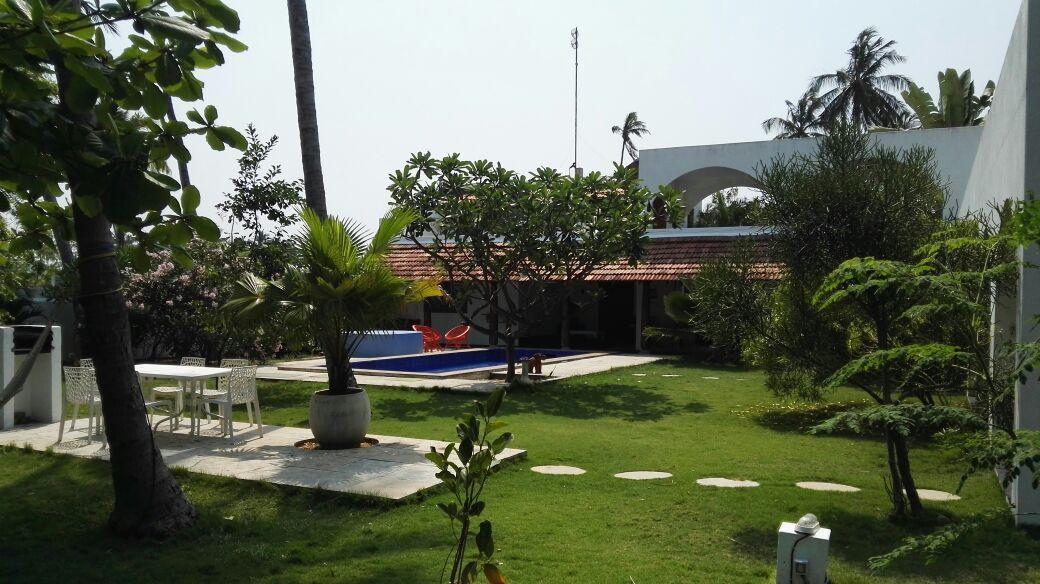 Villa Anna Pondy Pondicherry Eksteriør bilde