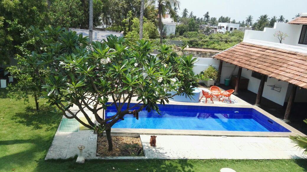 Villa Anna Pondy Pondicherry Eksteriør bilde